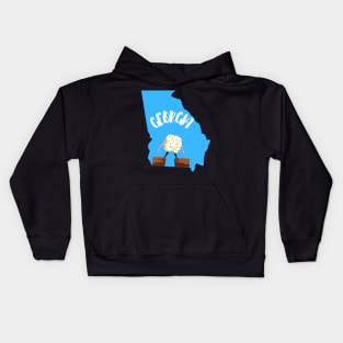 Georgia On My Mind Kids Hoodie